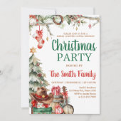 Western Kerstfeest Kaart (Voorkant)