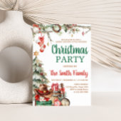 Western Kerstfeest Kaart