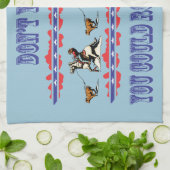 Western keukenhanddoekje theedoek (Gevouwen)