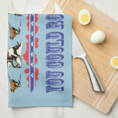 Western keukenhanddoekje theedoek (Quarter Fold)