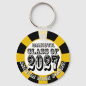 Western Klas van 2027 Foto Afstuderen Sleutelhanger (Voorkant)
