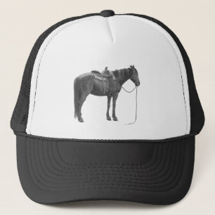 Western kwartpaard trucker pet