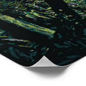 Western laagland gorilla-mannetje in de Afrikaanse Poster (Hoek)