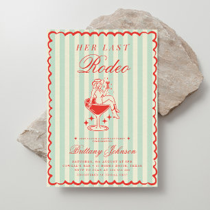 Western Laatste Rodeo Vrijgezellenfeest Kaart