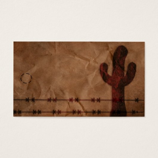 Western Label Visitekaartjes (Voorkant)