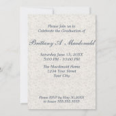 Western lampje en Denim Monogram gordel Afstudeerd Kaart (Achterkant)