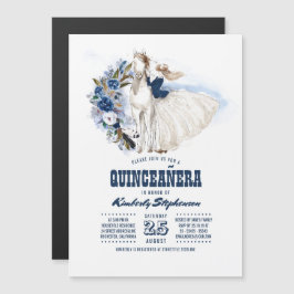 Western Land 15e verjaardag Quinceañera Magnetische Uitnodiging