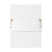 Western land bloemenbruiloft uitnodiging uitnodigingen wikkel (Achterkant Voorbeeld)