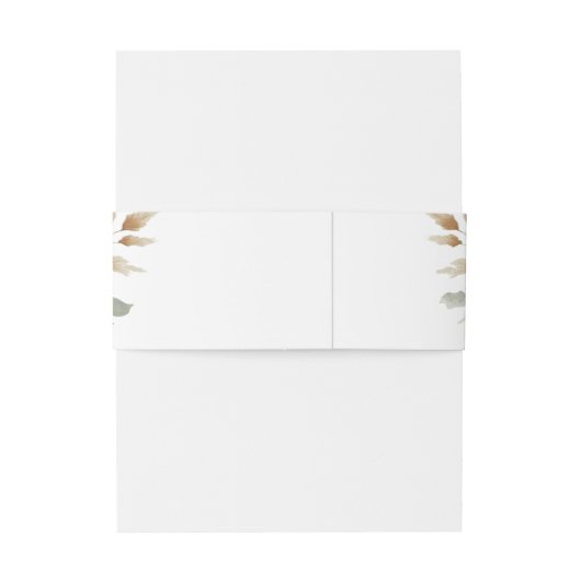 Western land bloemenbruiloft uitnodiging uitnodigingen wikkel (Achterkant Voorbeeld)