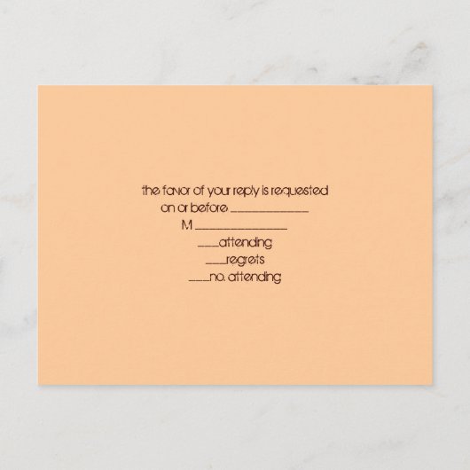 western land boerderij schuur bruiloft reactie RSV Uitnodiging Briefkaart (Achterkant)