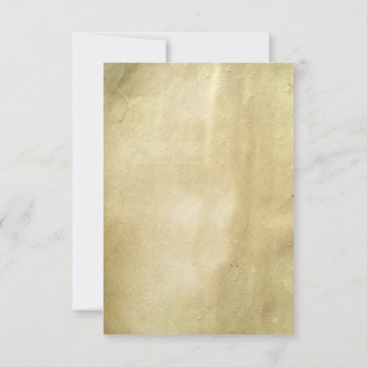 western land bruiloft dank u kaarten (Achterkant)