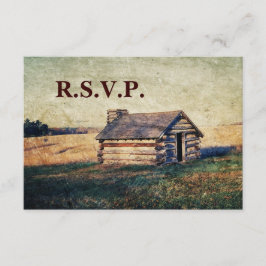 western land cabine bruiloft RSVP reactie Kaartje
