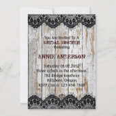 Western land Corset Steampunk vrijgezellenfeest Kaart (Achterkant)