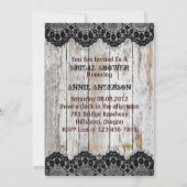 Western land Corset Steampunk vrijgezellenfeest Kaart (Achterkant)