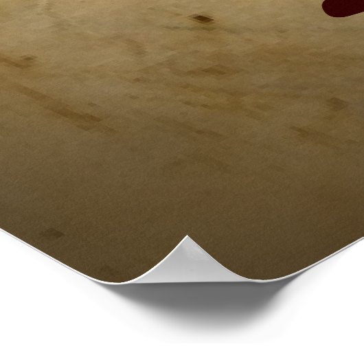 western land cowboy bruiloft foto Poster (Hoek)