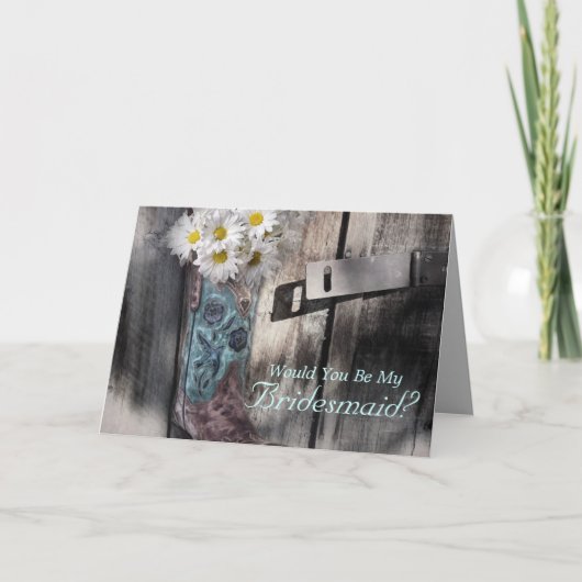 western land cowboy bruiloft met rotsachtige maffi (Voorkant)