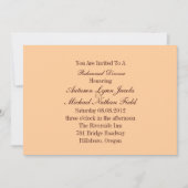 western land cowboy bruiloft Rehearsal Dinner Kaart (Voorkant)