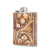 Western land cowboy-leren Heupfles (Links)