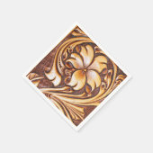  Western land cowboy-leren Servetten (Hoek)