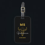Western land Cowboy Monogram Beste man Groomsmen Bagagelabel<br><div class="desc">Gepersonaliseerde cadeaus voor groomsmen en de beste man met oud western cowboythema. Gedecorreerd met cowboy pet met  western doopvont. De tekst en de kleur zijn editable gebruikend het Hulpmiddel van het Ontwerp om uw gelegenheid te passen. Profiteer van dit cadeau voor bruiloft,  vrijgezellenfeest,  verloffeest of andere speciale gelegenheden.</div>