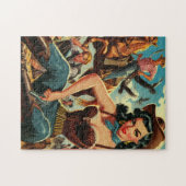 Western Land Girl Legpuzzel (Horizontaal)