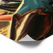 Western Land Girl Poster (Hoek)