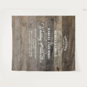 western land houtnerf schuur bruiloft achtergrond wandkleed (Voorkant (horizontaal))