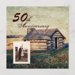 western land hut 50e trouwdag kaart