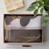 western land met bruine schuur en cowboylaarzen tissuepapier (Geschenk)