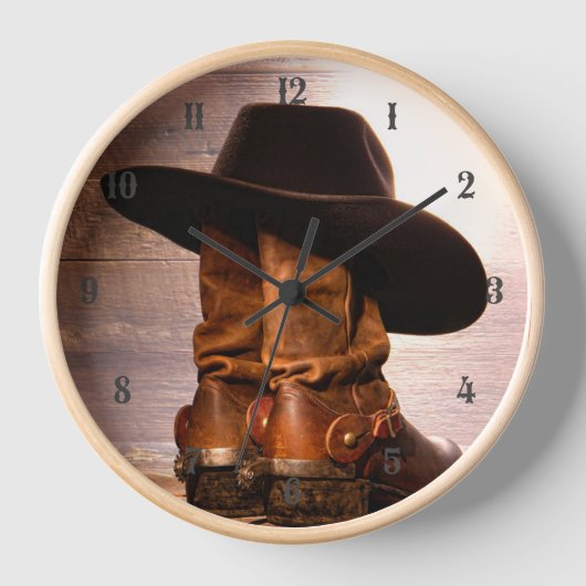 western land pet-schuur-houtcowboylaarzen (Voorkant)
