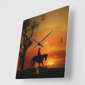 Western land Western bereik Vierkante Klok (Hoek)