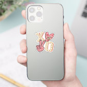 Western land Xoxo | Hugs en Kisses Sticker (Telefoon)