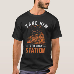 Western land Yello Wstone Breng me naar de trein T-shirt
