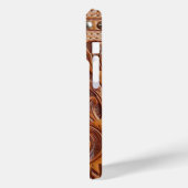  western landschap leren Case-Mate iPhone case (Achterkant / Links)