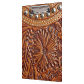 western landschap leren klembord (Links)