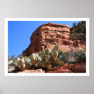 Western landschap poster