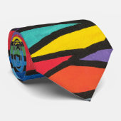 Western landschap - stropdas (Opgerold)