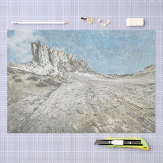 Western landschap tissuepapier (Craft)