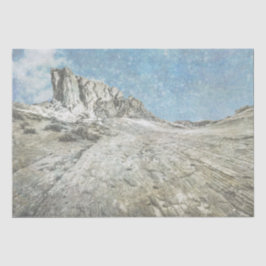 Western landschap tissuepapier