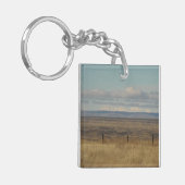 Western landschapsfoto sleutelhanger (Voorkant Links)