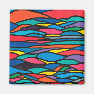 Western landschapsmagneet magneet