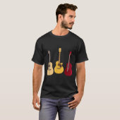 Western Legend Rock And Roll Music Guitar T-shirt (Voorkant volledig)