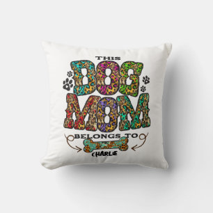 Western leopard Patch Pattern Dog Mam Bone Pet Kussen