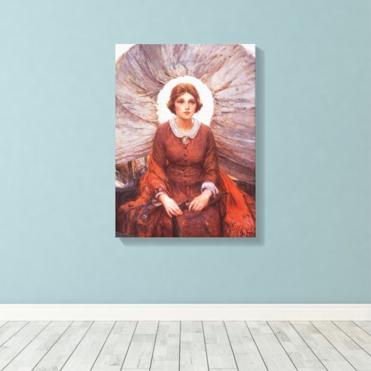  Western, Madonna van de Prairie door Koerner Canvas Afdruk (Insitu (Houten vloer))