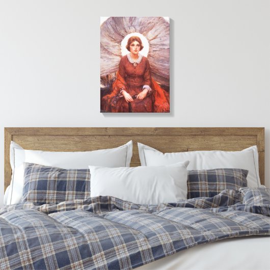  Western, Madonna van de Prairie door Koerner Canvas Afdruk (Insitu (Slaapkamer))