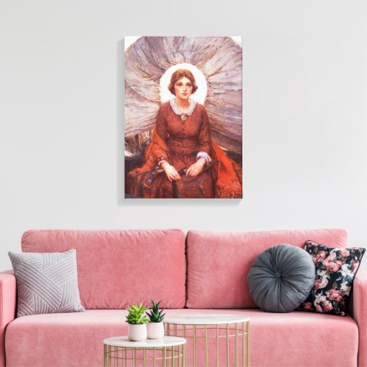  Western, Madonna van de Prairie door Koerner Canvas Afdruk (Insitu (Woonkamer))