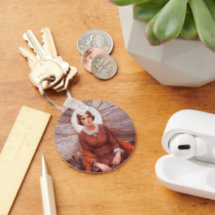  Western, Madonna van de Prairie door Koerner Sleutelhanger