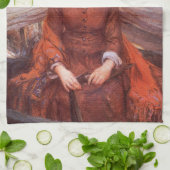  Western, Madonna van de Prairie door Koerner Theedoek (Gevouwen)