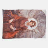  Western, Madonna van de Prairie door Koerner Theedoek (Horizontaal)