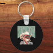 Western Make America Great Trump Daddy Sleutelhanger (Voorkant)